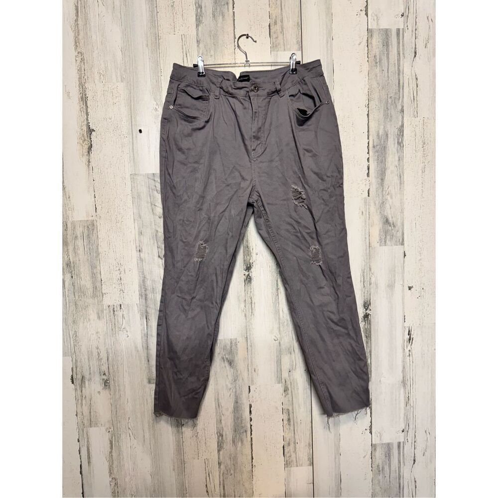Ashley Stewart gray jeans size 22